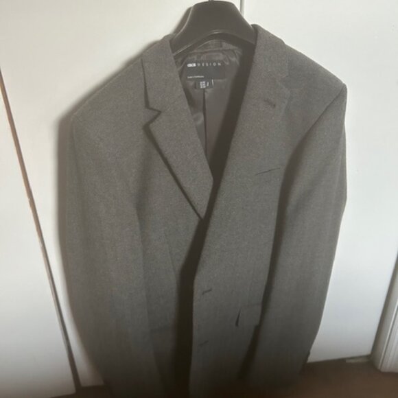 ASOS Gray Men's Suit Blazer - Picture 3 of 6